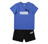 PUMA Ensemble t-Shirt et Short Minicats Combinaison de Jogging Mixte Enfant, Saphir Royal, 74