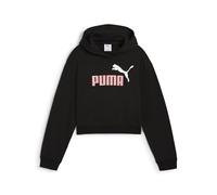 PUMA ESS 2 Color No. 1 Logo Short Length Hoodie TR G, Sweats à Capuche Fille, PUMA Black,