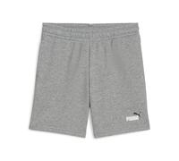PUMA ESS 2 Color No. 1 Logo Shorts TR B, Short tricoté Garçon, Medium Gray Heather,