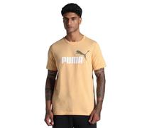 PUMA ESS 2 Color No. 1 Logo Tee, T-Shirts Mixte, Sunny Yellow,