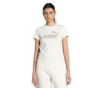 PUMA ESS+ Animal Tee, T-Shirts Unisexe, Alpine Snow, 681490