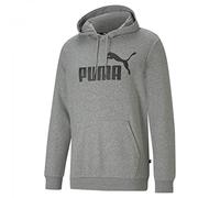 Puma ESS Big Logo Hoodie TR Pull Hommes, Medium Gray Heather, S
