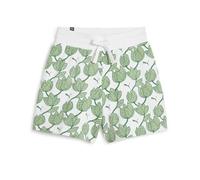 PUMA ESS+ Blossom 5" AOP Shorts TR, Short en Maille Adultes Unisexes, Archive Green, 679352