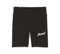 PUMA ESS+ Blossom 7" Script Short Tights, Short en Maille Adultes Unisexes, PUMA Black, 679678