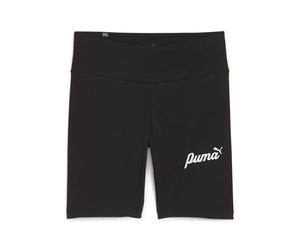 PUMA ESS+ Blossom 7" Script Short Tights, Short en Maille Adultes Unisexes, PUMA Black, 679678