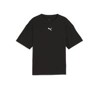 PUMA ESS Boxy Tee G, T-Shirts Fille, PUMA Black, 128