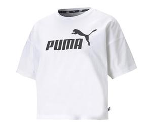 Puma ESS Cropped Logo Tee Femme Crop Top FR: L (Taille Fabricant: L)