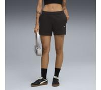 PUMA ESS Elevated Mid-Rise Shorts 5", Short tricoté Femme, PUMA Black, L