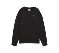 PUMA ESS Elevated Comfort Crew TR, Sweat à Capuche Fille, PUMA Black, L