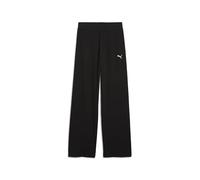 PUMA ESS Elevated High-Waist Straight Leg Rib Pant, Pantalon tricoté Femme, PUMA Black, M