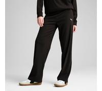 Puma Ess Elevated High-Waist Straight Leg Rib Pants Women, Vêtements, Noir, S