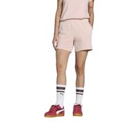 PUMA ESS Elevated Mid-Rise Shorts 5", Short tricoté Femme, Rose Quartz, XL