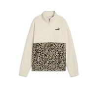 PUMA ESS Graphic Animal Relaxed Col Rond Semi-zippé