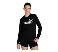 PUMA Ess Logo Crew TR Pull Femme - Pull - Taille S (EU/US)/ (Taille Fabricant: S)