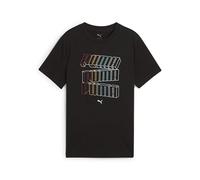 PUMA ESS Logo Lab HOG Tee B, T-Shirts Garçon, PUMA Black, 176