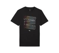 PUMA ESS Logo Lab HOG Tee, T-Shirts Mixte, PUMA Black,