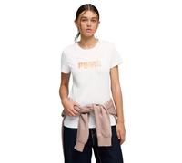 PUMA Ess Logo Lab Metallic Tee T-Shirts Femme (Lot de 1)