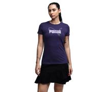 PUMA Ess Logo Lab Metallic Tee T-Shirts Femme (Lot de 1)