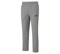 PUMA Ess Logo Pants Tr Op Srl - Pantalons Jogging - Homme,Medium Gray Heather,L/L