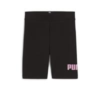 PUMA ESS Logo Short Tights G, Cuisses Filles, PUMA Black-Mauved Out, 847457