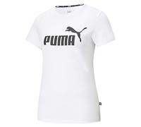 T-shirt Puma Essentials manche courte blanc femme - S