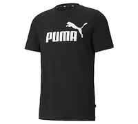PUMA ESS Logo Tee T-Shirt Homme, Noir, L