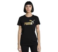 PUMA Ess Metallic No. 1 T-Shirt Unisexe avec Logo XS