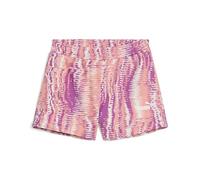 PUMA ESS Nature 2.0 AOP Shorts G, Short tricoté Fille, Pink Fruit,