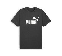 PUMA ESS No. 1 Logo Heather Tee, T-Shirts Mixte, Dark Gray Heather,