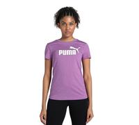 PUMA ESS No. 1 Logo Heather Tee, T-Shirts Mixte, Wild Berry Heather,