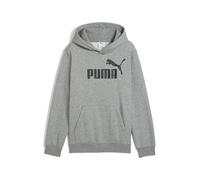 PUMA ESS No. 1 Logo Hoodie FL B, Sudaderas Con Capucha Garçon, Medium Gray Heather,