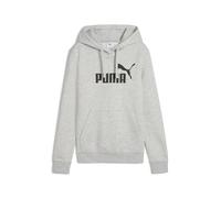 Puma ESS No. 1 Logo Hoodie FL, Sweats à Capuche Mixte, Light Gray Heather,