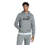 Puma ESS No. 1 Logo Hoodie TR, Sweats à Capuche Homme, Medium Gray Heather,