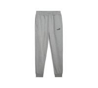 PUMA Pantalon de sport 'ESS No. 1' gris chiné / noir, Taille XL