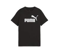 PUMA T-Shirt 'ESS No. 1' noir / blanc, Taille 164