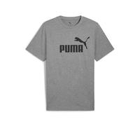 PUMA ESS No. 1 Logo Tee, T-Shirts Mixte, Medium Gray Heather, S