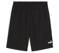 PUMA ESS No. 1 Logo Woven Cargo Shorts 9", Short tissé Homme, PUMA Black,