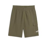 PUMA Ess No. 1 Logo Woven Cargo Shorts 9" tissé, Vert (Loden), 4XL Homme