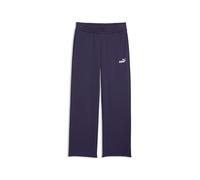 PUMA ESS Pantalon Droit Confortable avec Logo n°1 Prune Profonde Taille S