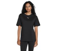PUMA ESS Relaxed Tee, T-Shirts Mixte, PUMA Black, L