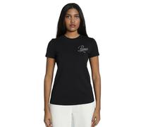 PUMA ESS Script Tee, T-Shirts Mixte, PUMA Black, S