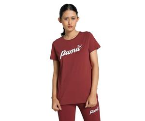 PUMA ESS+ Script Tee, T-Shirts Unisexe, Intense Red, 679315 S