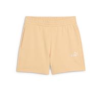 PUMA ESS Small No. 1 Logo 5'' High-Waist Shorts TR (s), Short tricoté Femme, Almost Apricot, XL