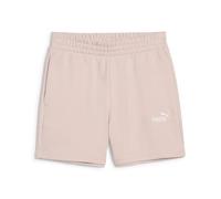 PUMA ESS Small No. 1 Logo 5'' High-Waist Shorts TR (s), Short tricoté Femme, Rose Quartz, XS