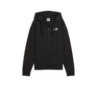 PUMA ESS Small No. 1 Logo Comfort Full-Zip Hoodie FL, Sweat à Capuche Fille, PUMA Black,