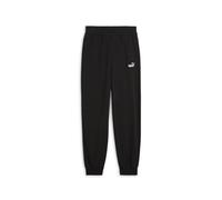 PUMA Pantalon de sport 'ESS No. 1' noir / blanc, Taille XS
