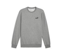 PUMA ESS Small No. 1 Logo Crew FL, Sudaderas Con tripulación Homme, Medium Gray Heather,