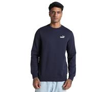 PUMA ESS Small No. 1 Logo Crew FL, Sweats d'équipage Homme, New Navy,