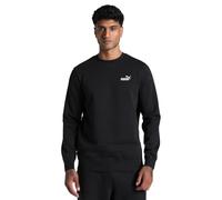 PUMA ESS Small No. 1 Logo Crew FL, Sweats d'équipage Homme, PUMA Black,