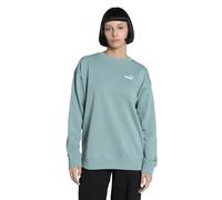 PUMA ESS Small No. 1 Logo Relaxed Crew TR, Sweat à Capuche Fille, Green Moon, L